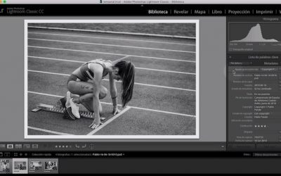 Curso de Lightroom Classic – Capítulo 16: Módulo biblioteca, Metadatos: Título y pie de ilustración